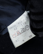 "BURBERRYS" High density wool stand collar coat