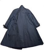 Chloe/ Beautiful A-Line Silhouette Trench Coat Navy