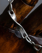 "GEORG JENSEN" Twisted design silver 925 bracelet