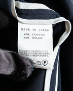 "LIMI feu" Cleric design inverted V-shaped hem short length jacket