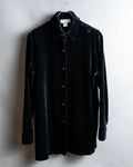 "EXPRESS" Beautiful glossy regular color velour shirt