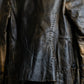 "ROBERTA SCARPA" 100% lamb leather gathered design shaped jacket