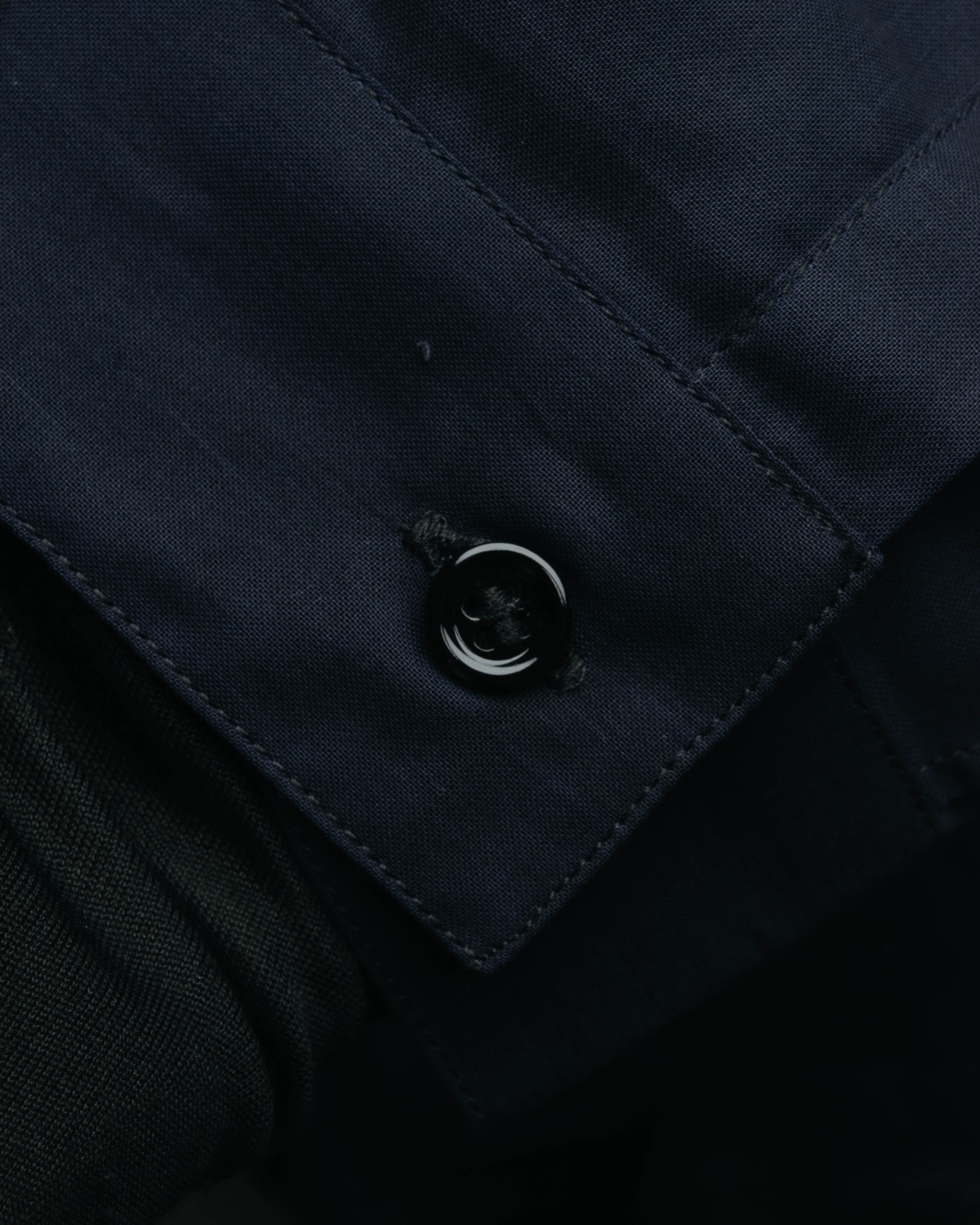 “Dior Homme” 00’s Sheer cotton concealed placket shirt