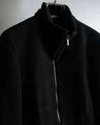 "GIORGIO ARMANI" Minimal design double zip-up jacket