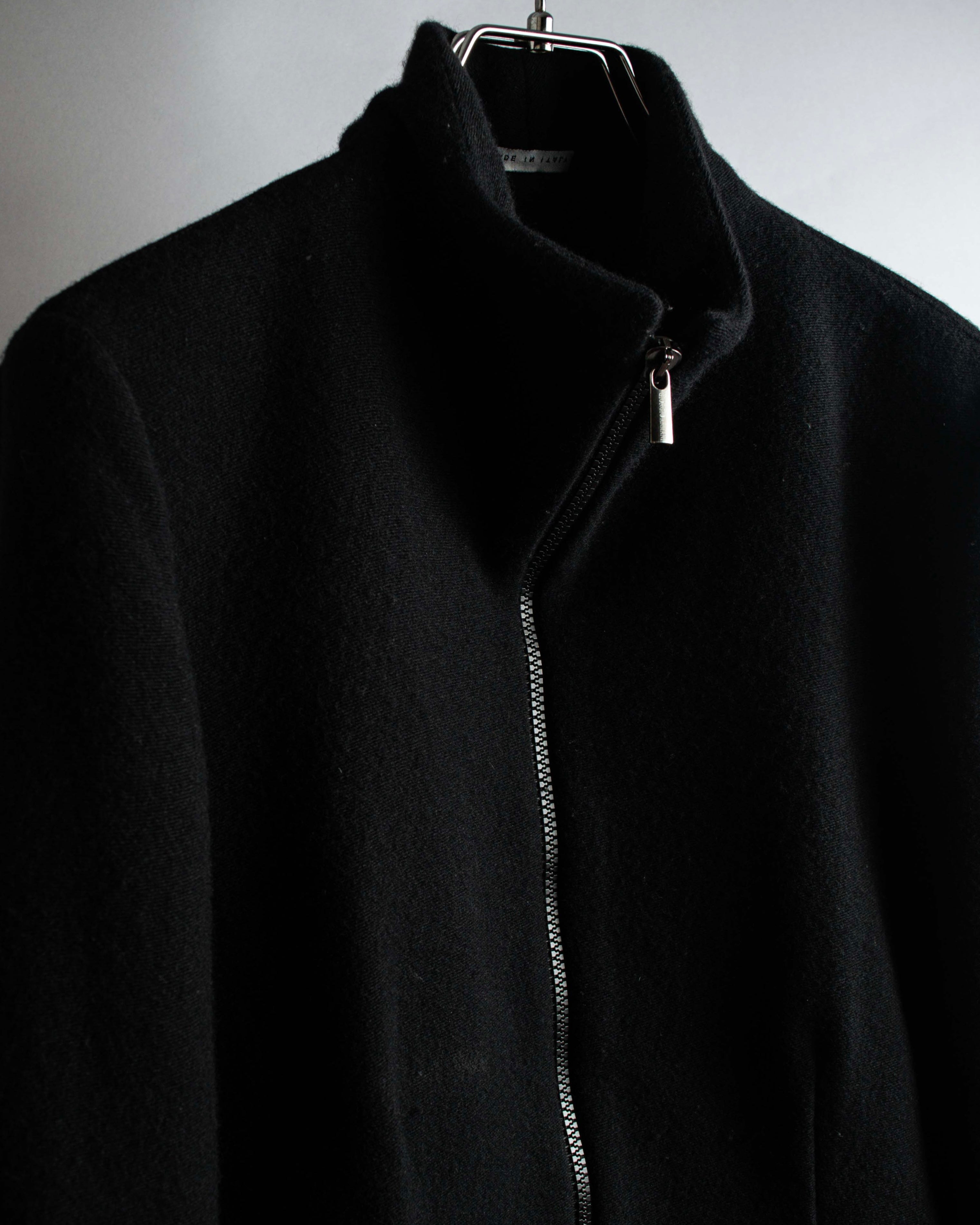 "GIORGIO ARMANI" Minimal design double zip-up jacket