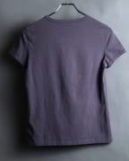 "CELINE" Charm logo print box silhouette T shirt