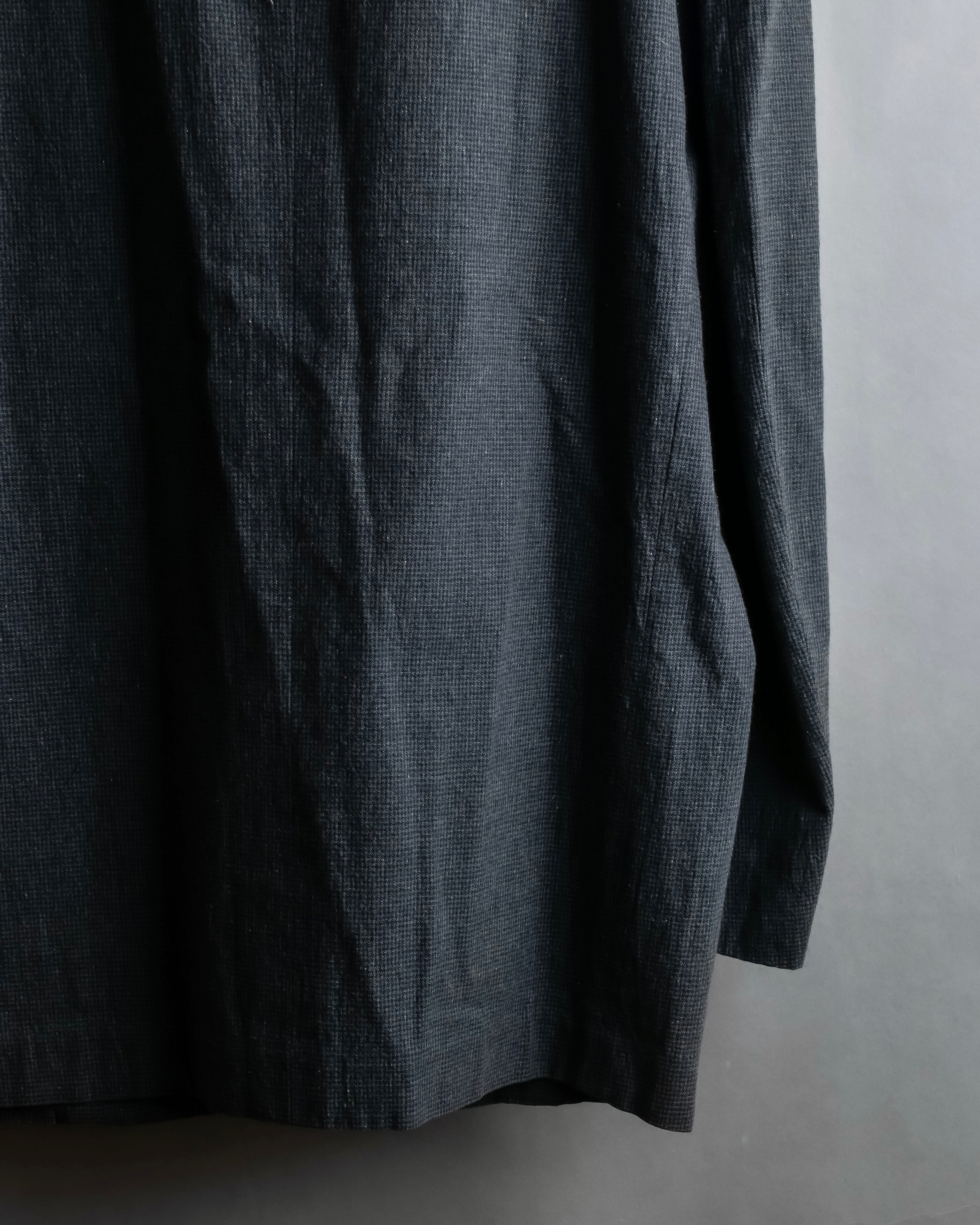 "COMME des GARCONS HOMME" 03SS fine all-over pattern cotton tailored jacket