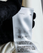 "JIL SANDER" Asymmetrical tuck gather detail long dress