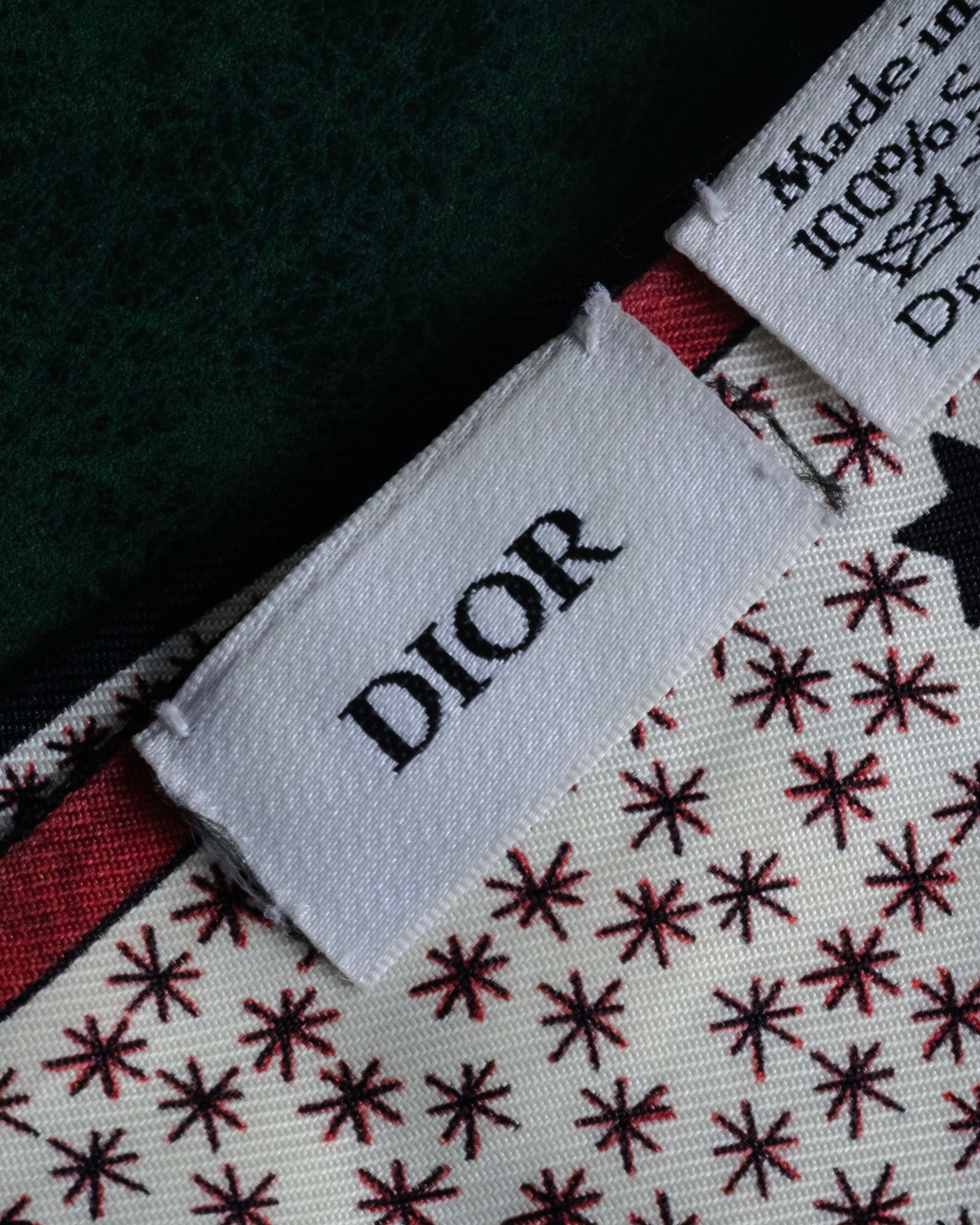 Christian Dior” 2018-2022 Tarot motif silk mitzah scarf – MOOD