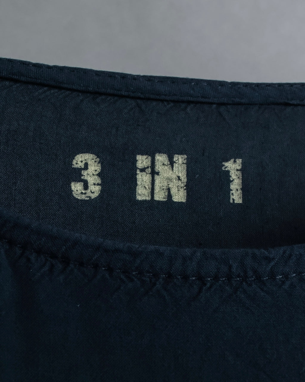 "Maison Martin Margiela" Beautiful draped navy 3-way dress