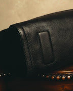 "Salvatore Ferragamo" 90's-00's Textured calf hair shoulder bag