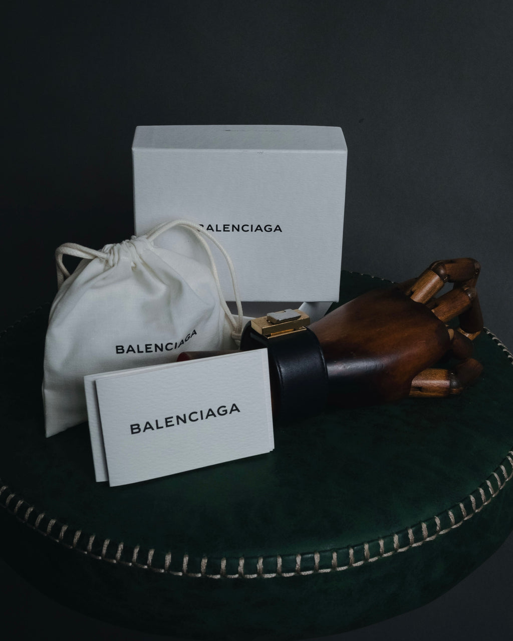 "BALENCIAGA" 2014-2016 Turn-lock leather bracelet