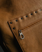 "BOTTEGA VENETA" 00's-10's Grained leather messenger bag