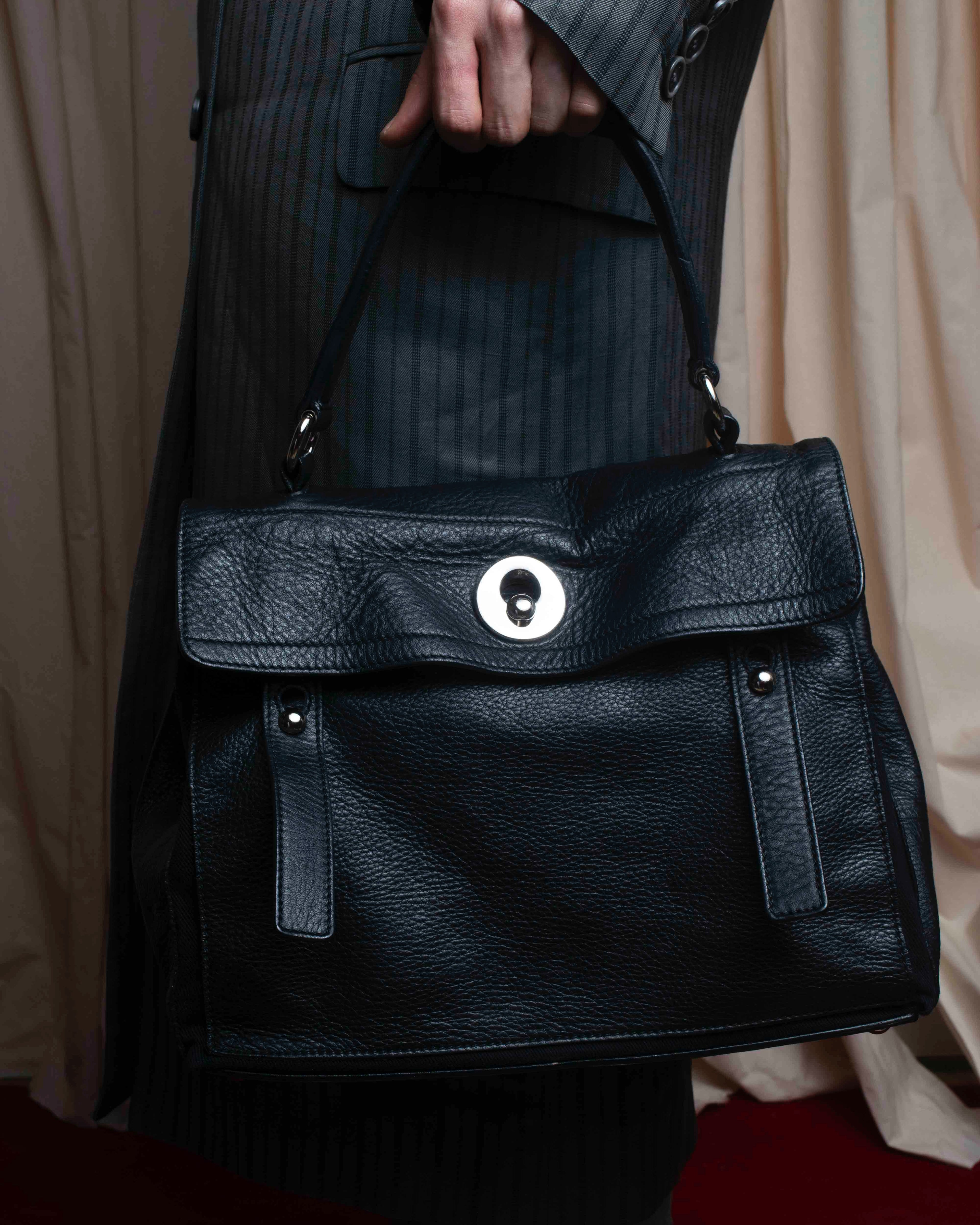 "YVES SAINT LAURENT" Muse to metal design one handle bag