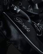“PRADA” 2000’s Logo large scarf