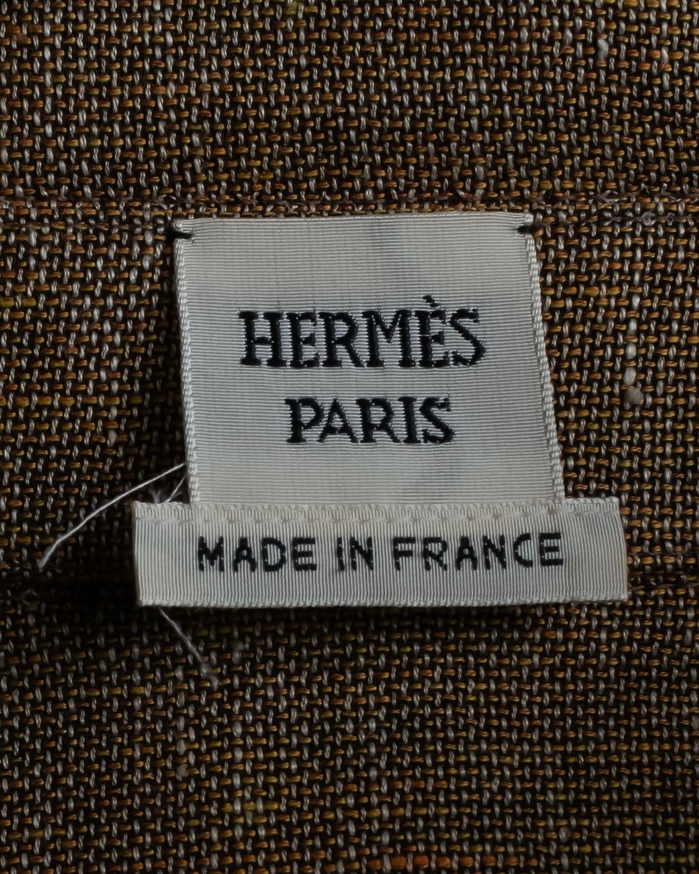 "HERMES" Gaultier period fringe design wrap skirt