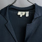 "FENDI" 1 button tailored lapel draping shirt