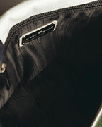 "Salvatore Ferragamo" 10's Bicolor leather chain shoulder bag