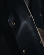 –SPECIAL– "VALENTINO"
Early 2010s lace and leather double-breasted jacket