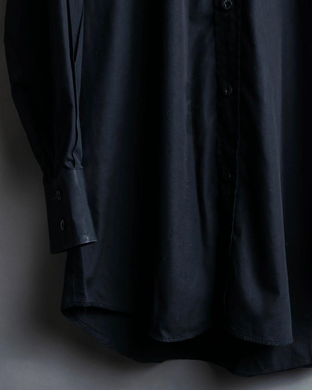 "GUCCI" Horizontal collar oversized shirt