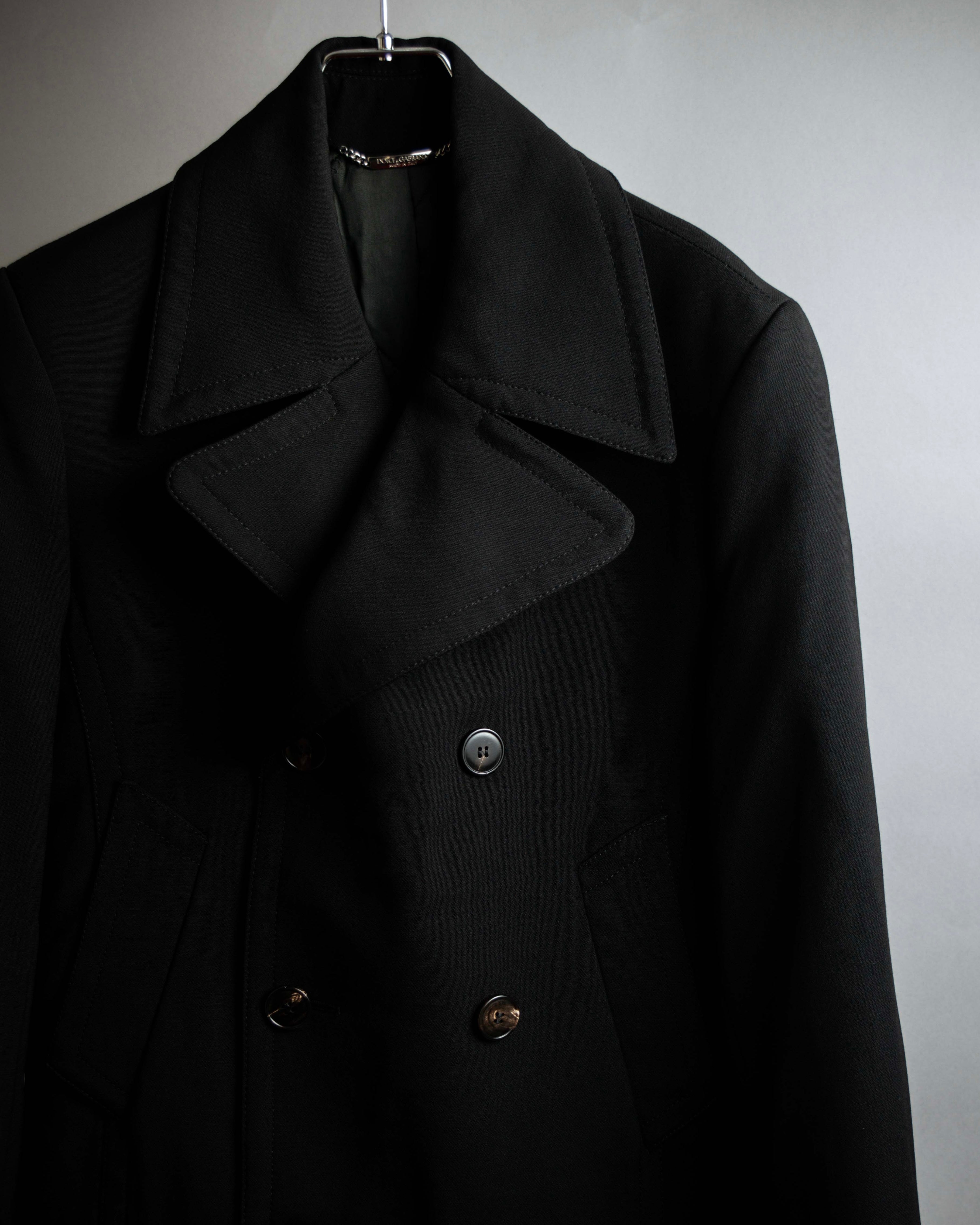 "Dolce & Gabbana" Navy originated Italian tailored pea coat