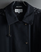 "VALENTINO" 90’s Couture-lined hooded coat