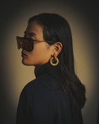 –SPECIAL– "GUCCI" 70's-80's Oversized aviator sunglasses