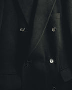 "Burberrys" 80's-90's Classic double-breasted wool overcoat