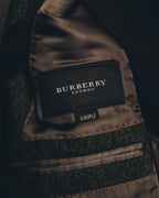 "BURBERRY LONDON" 00's-10's Classic wool tweed coat