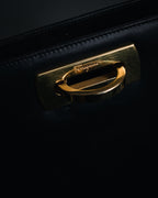 "Salvatore Ferragamo" 90’s Iconic gancini chain shoulder bag