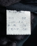 "Christian Dior" Mohair blend straight silhouette slacks