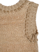 Chloe/ No Sleeve Knitting Vest