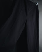 "HERMES" 90’s-00’s Margiela design minimal virgin wool slacks