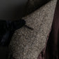 "Yves Saint Laurent Rive Gauche"
Fly front tweed chester coat