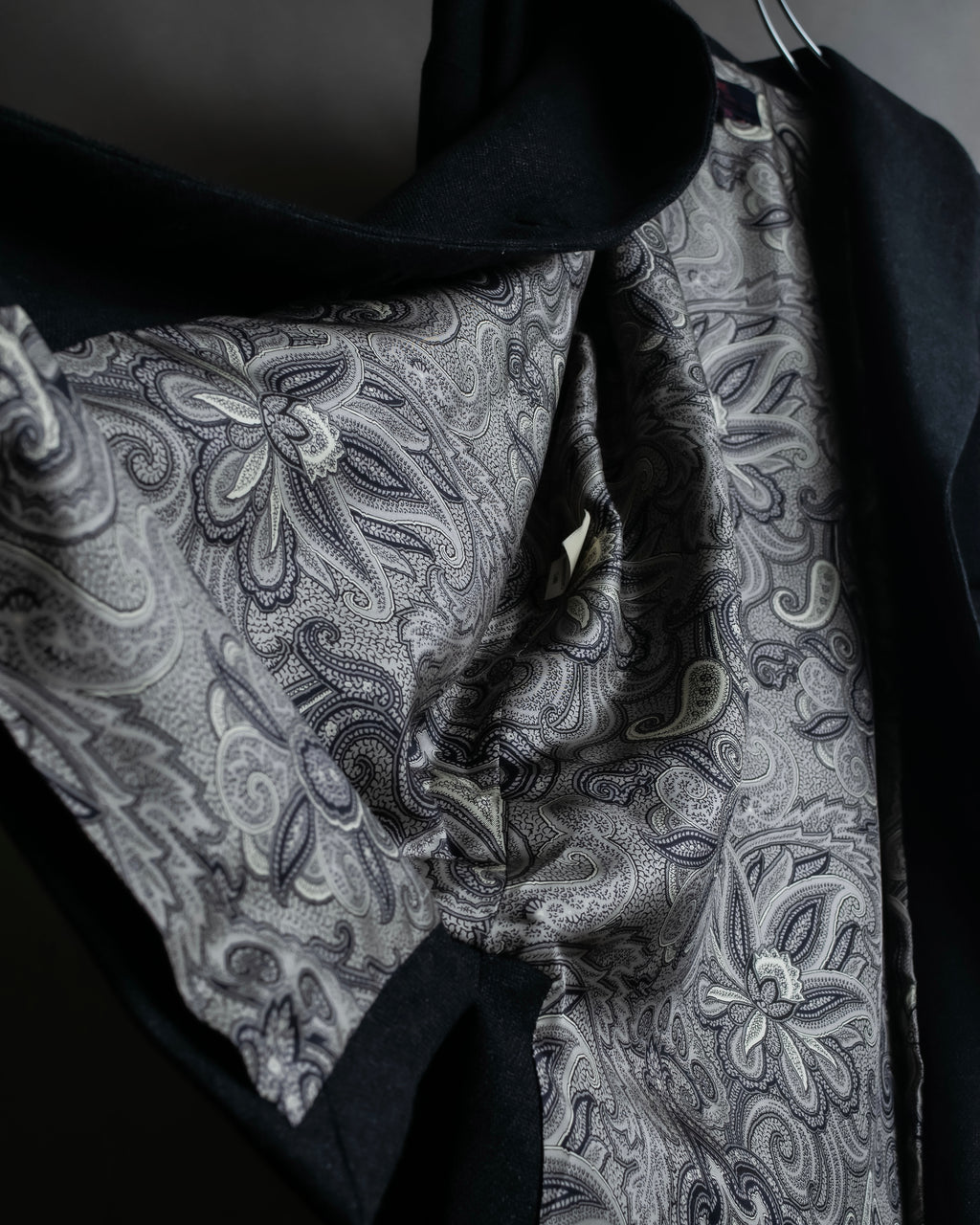 "ETRO" Shawl collar belted mid-length coat