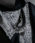 "ETRO" Shawl collar belted mid-length coat