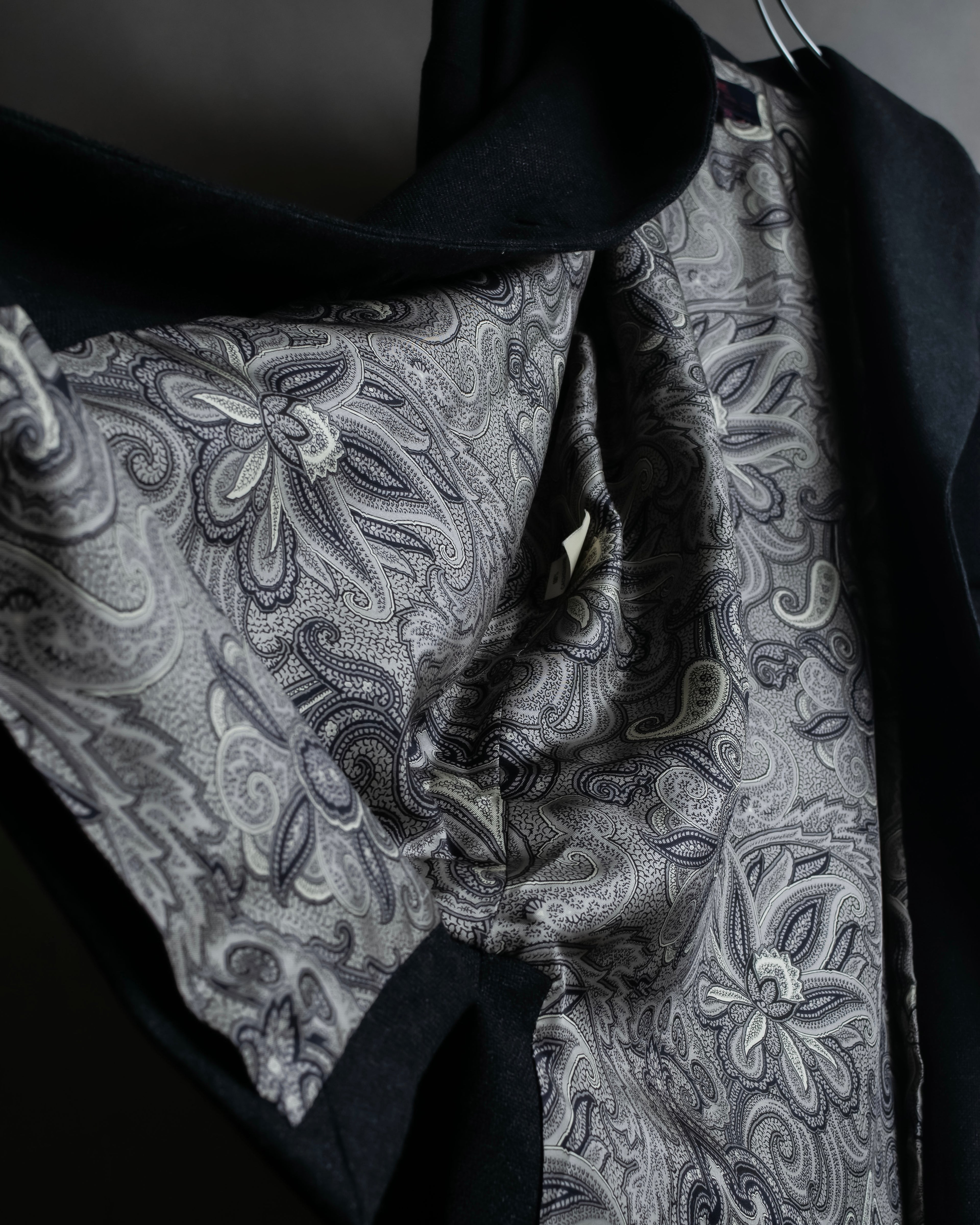 "ETRO" Shawl collar belted mid-length coat