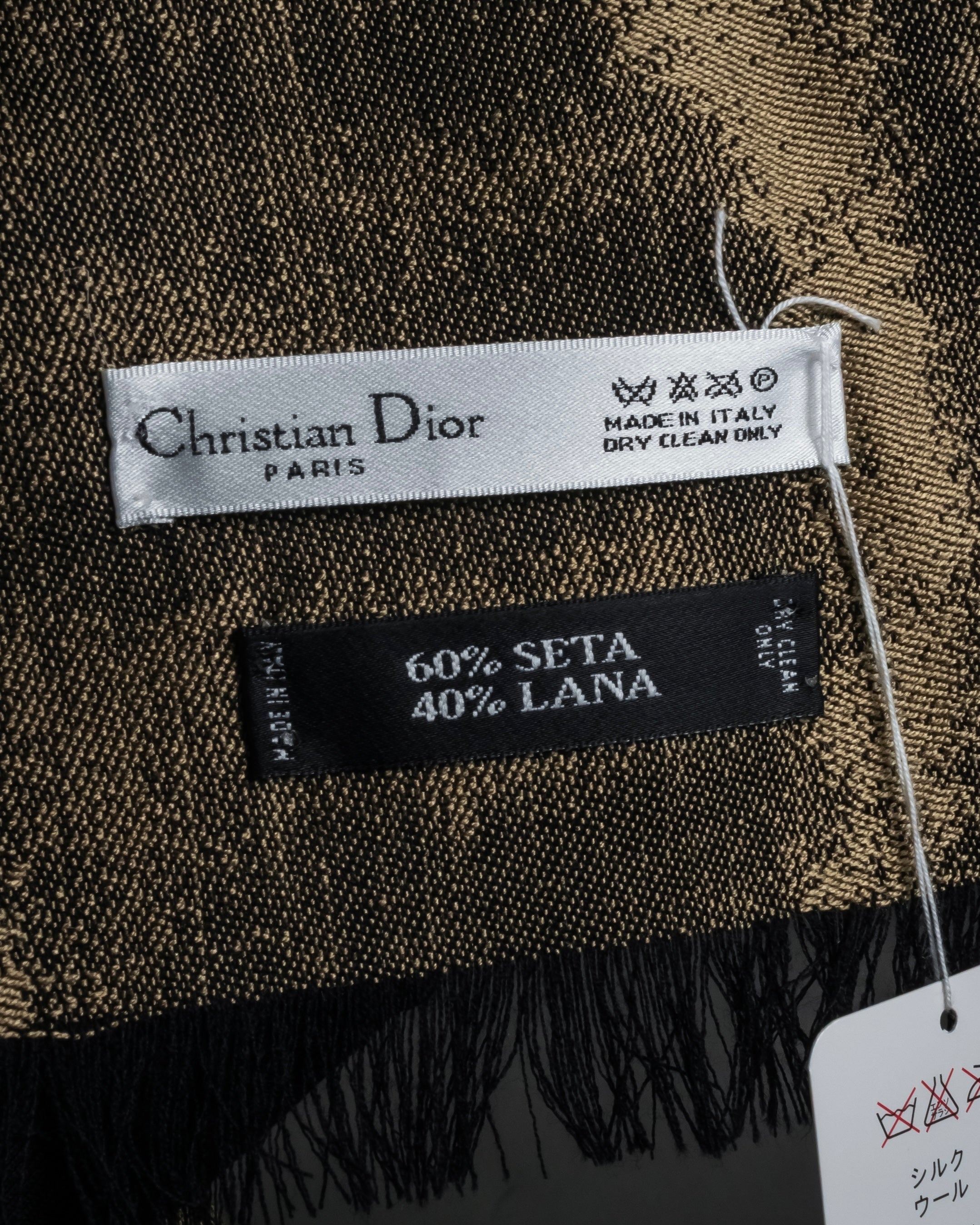 -SPECIAL- "Christian Dior"
90's-00's Abstract Expression Pattern Large Stole