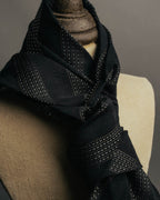 "Dolce & Gabbana" 00's-10's Silk wool scarf tie