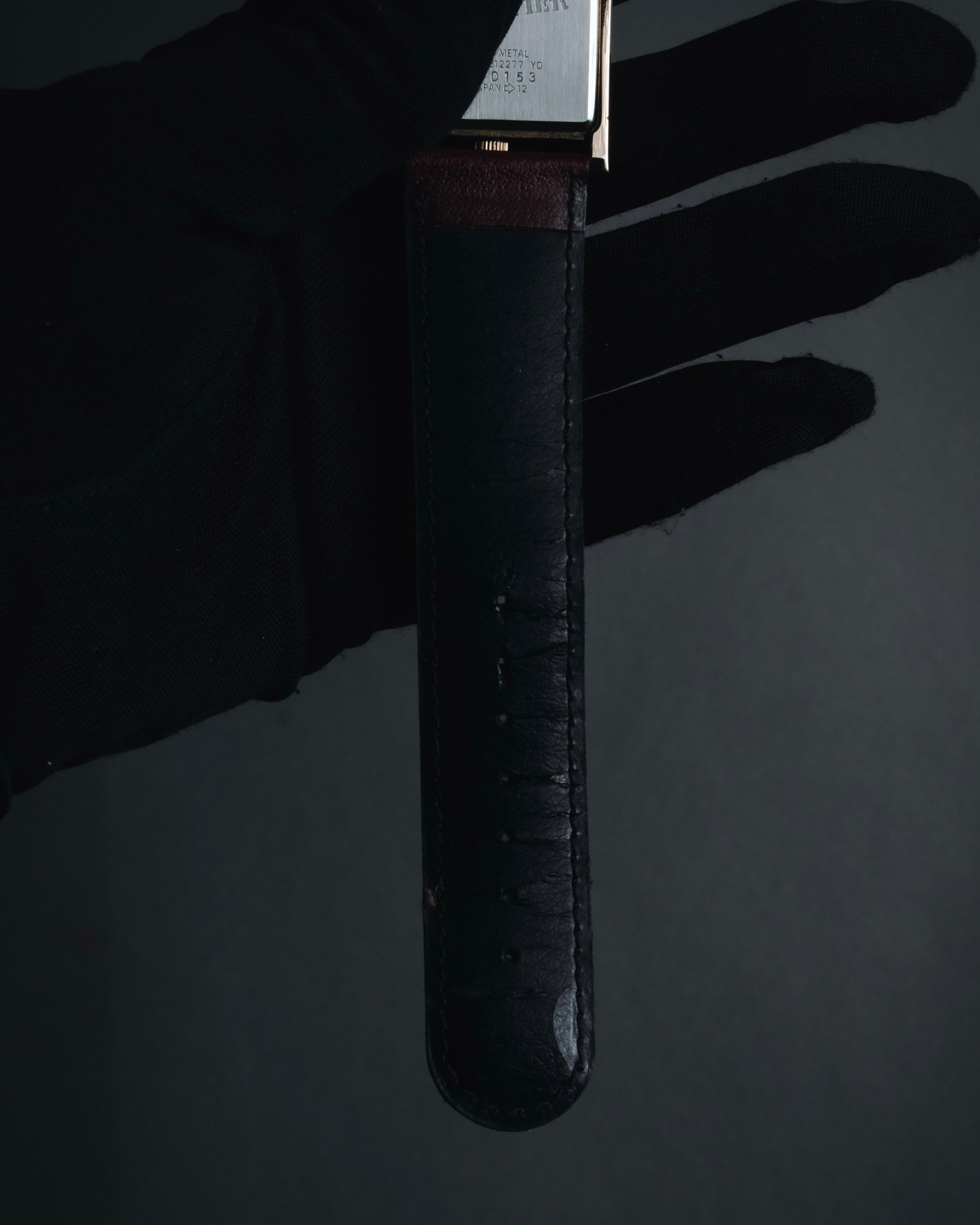 "Jean Paul GAULTIER" Curved Rectangular Dress Watch