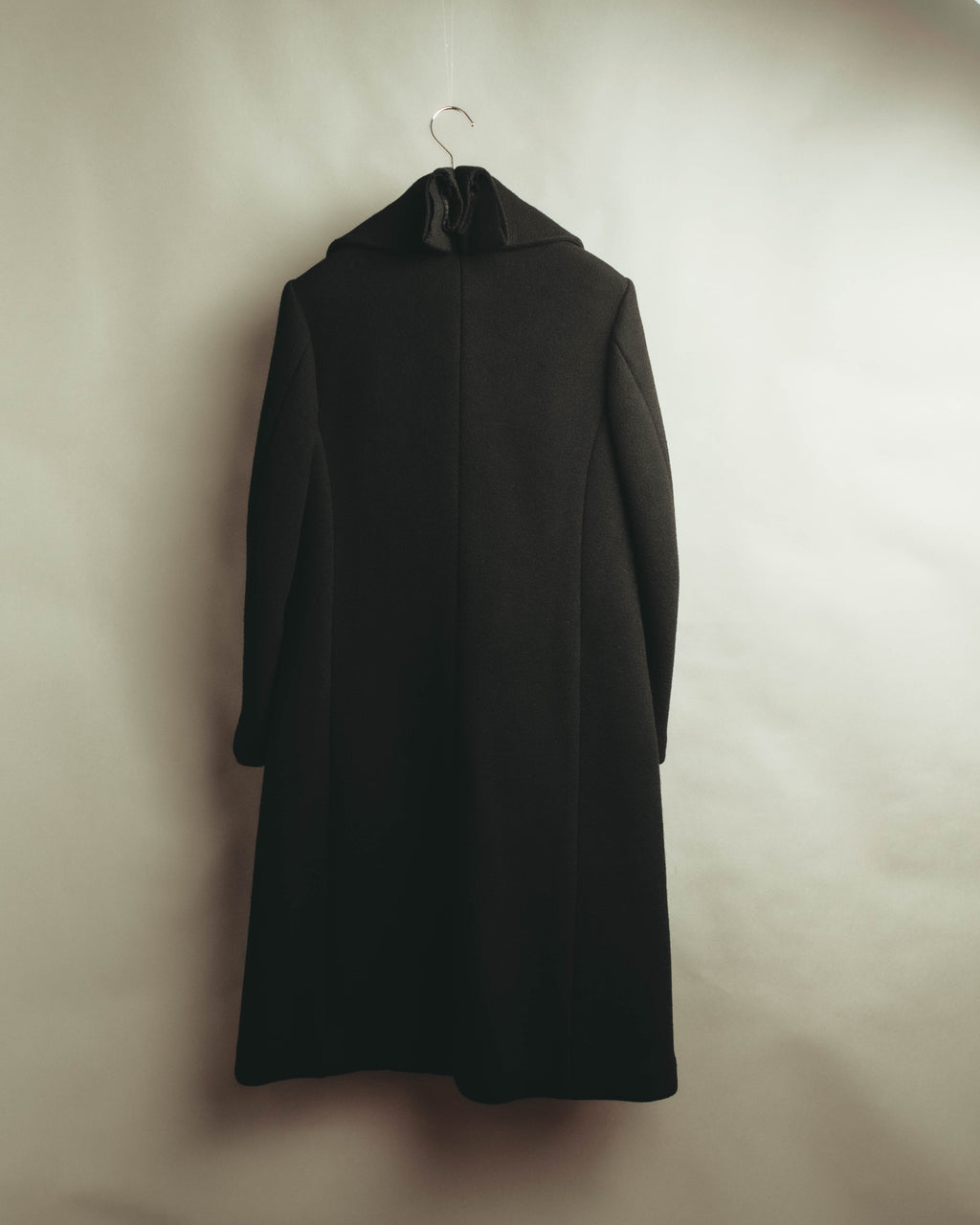 –SPECIAL– “JUNYA WATANABE” 06AW Sculptural twisted-collar wool long coat