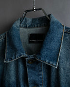"NUMBER (N)INE" Vintage washed denim jacket