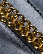 "Christian Dior" Layered flap oblique shoulder bag