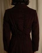 -SPECIAL- "JEAN PAUL GAULTIER"
 1990's-00's Gathered tuck shape design long coat