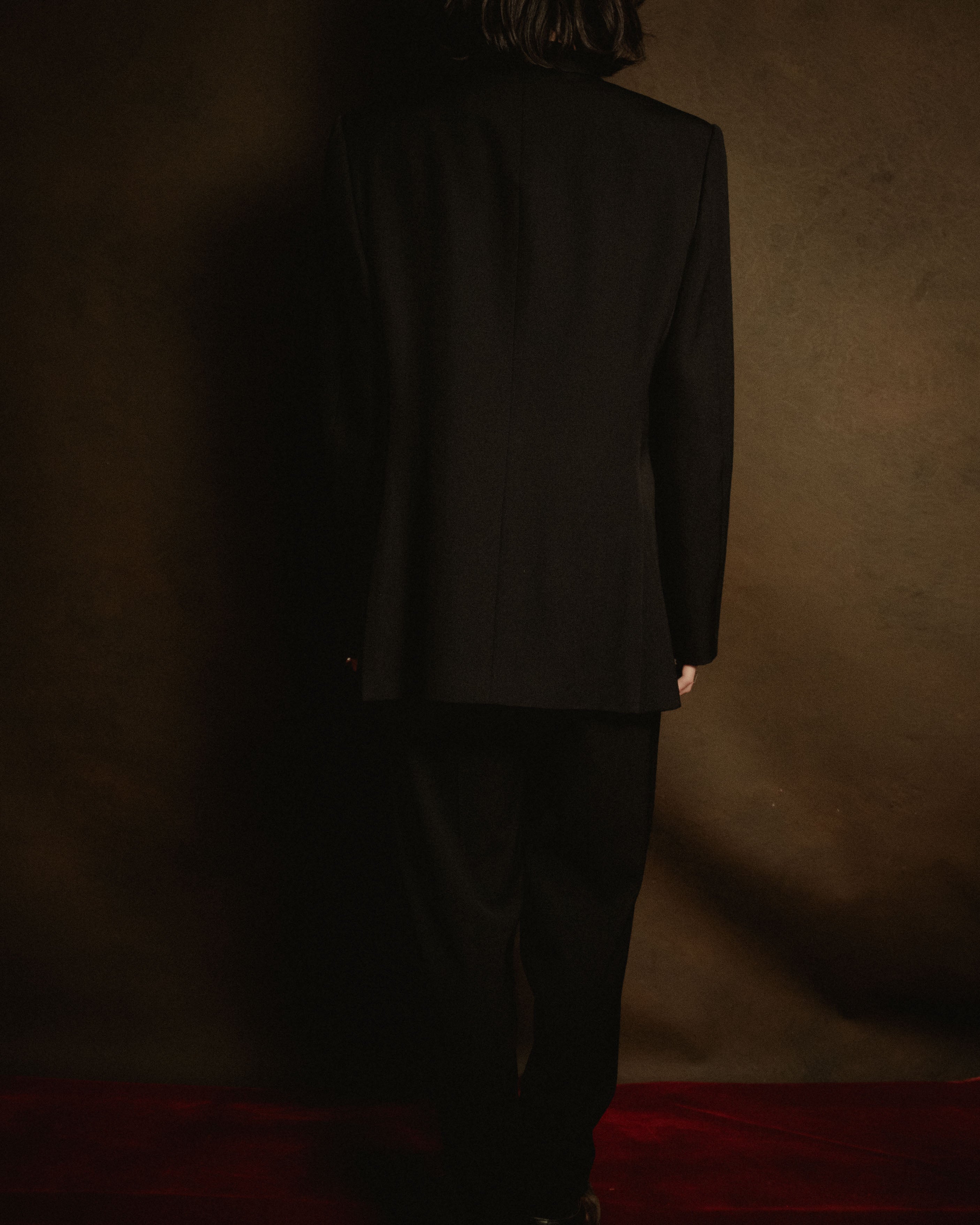 –SPECIAL– "BURBERRY" 20’s trompe l’oeil layered tailored jacket