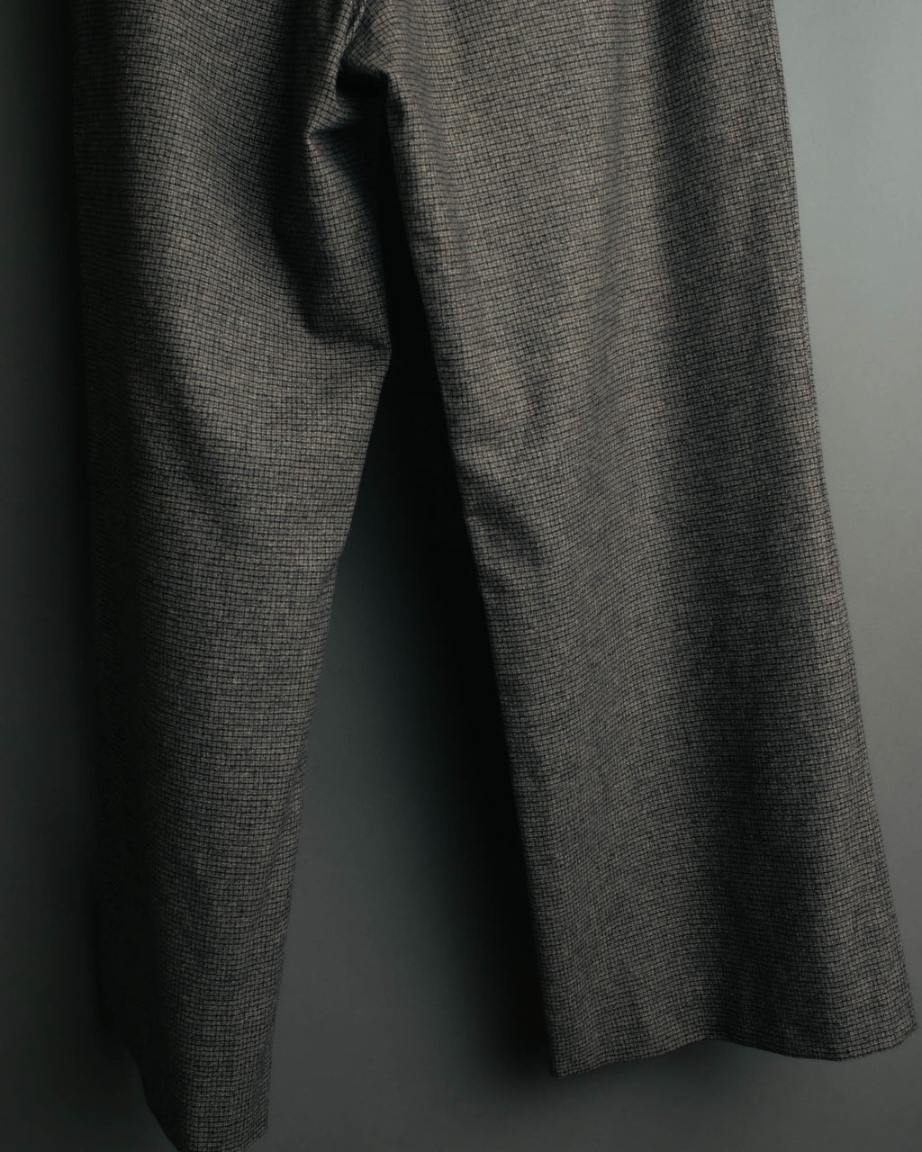 -SPECIAL- “CHANEL” 05AWmicro houndstooth tweed wide trousers