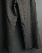 -SPECIAL- “CHANEL” 05AWmicro houndstooth tweed wide trousers