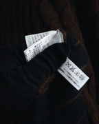 "Salvatore Ferragamo" 00’s Cashmere blend shawl-collar knit cardigan