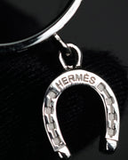 “HERMES” 2010’s Fetiche horseshoe charm scarf ring