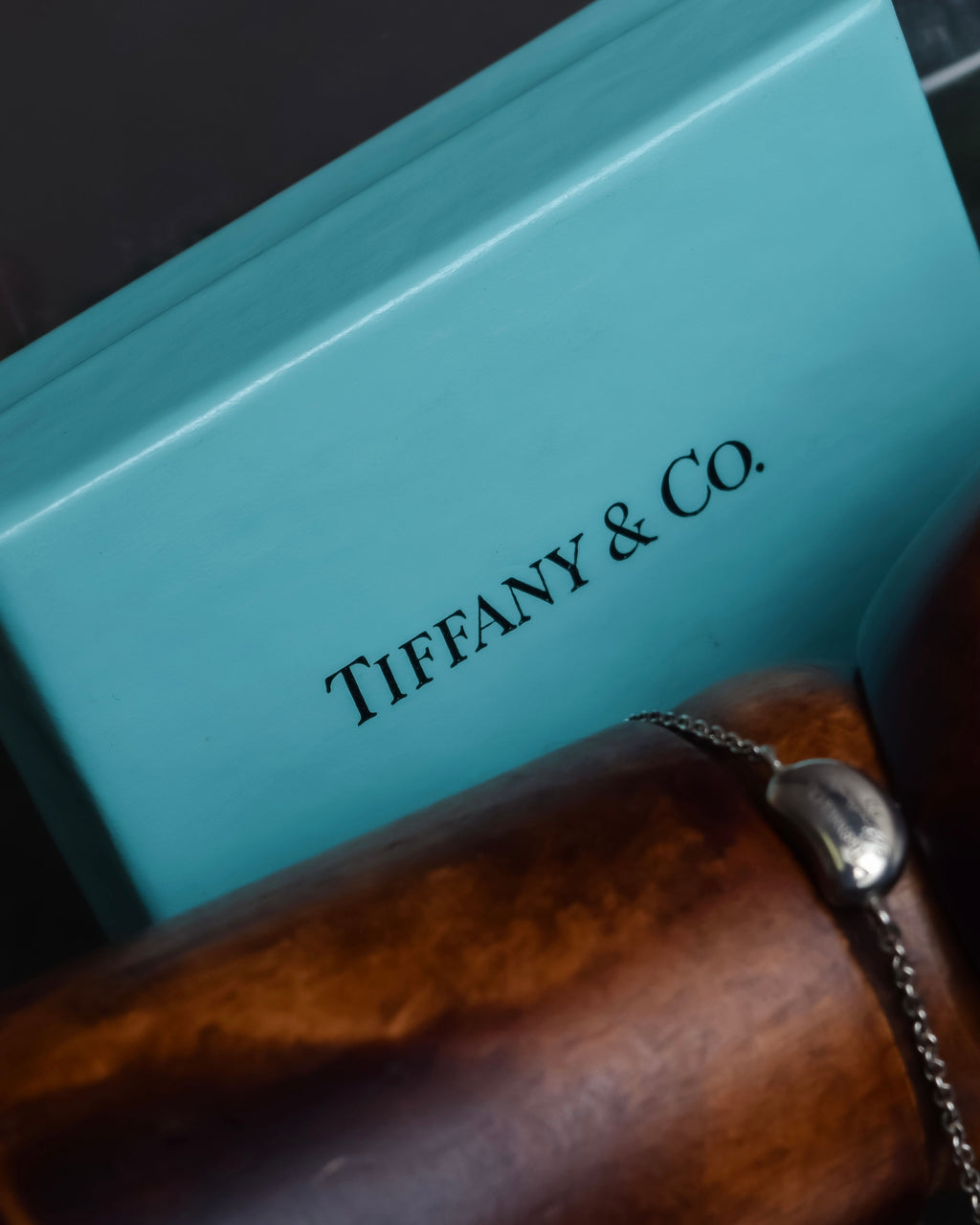 "Tiffany&Co" Beans motif silver bracelet